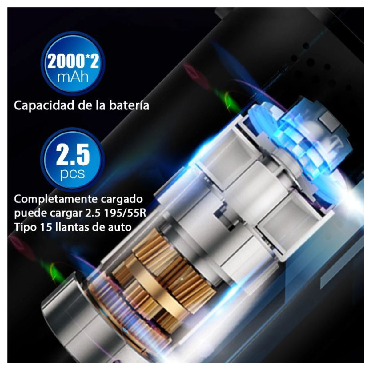 Inflador portátil AirForce Pro®