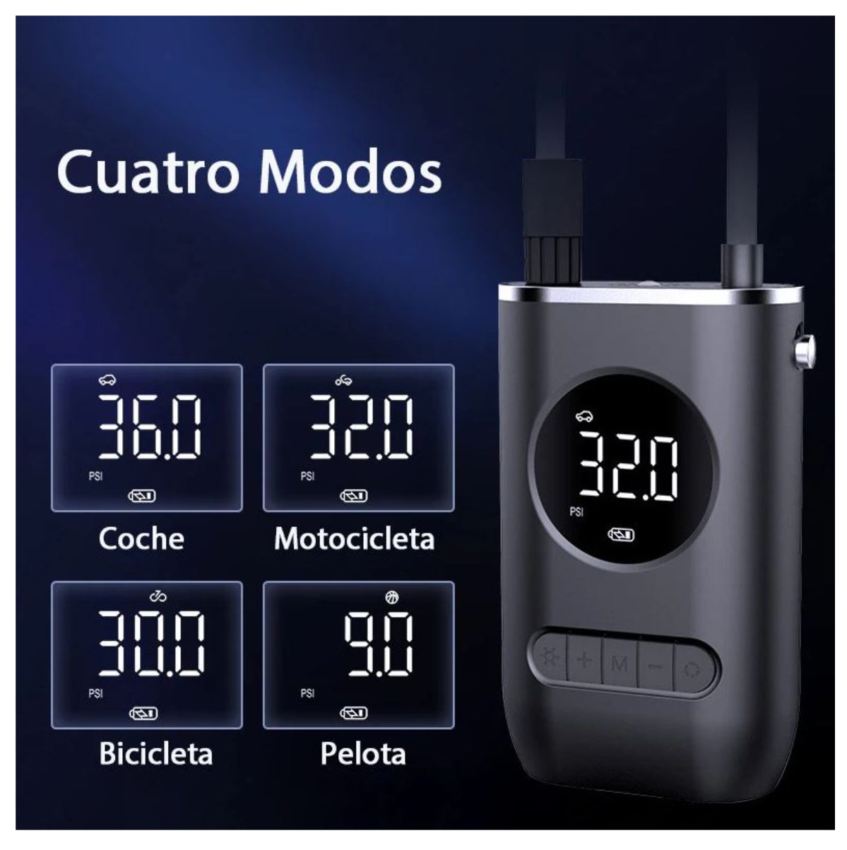 Inflador portátil AirForce Pro®